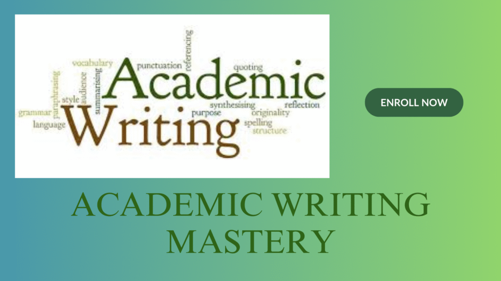 Enroll in Academic Writing Courses