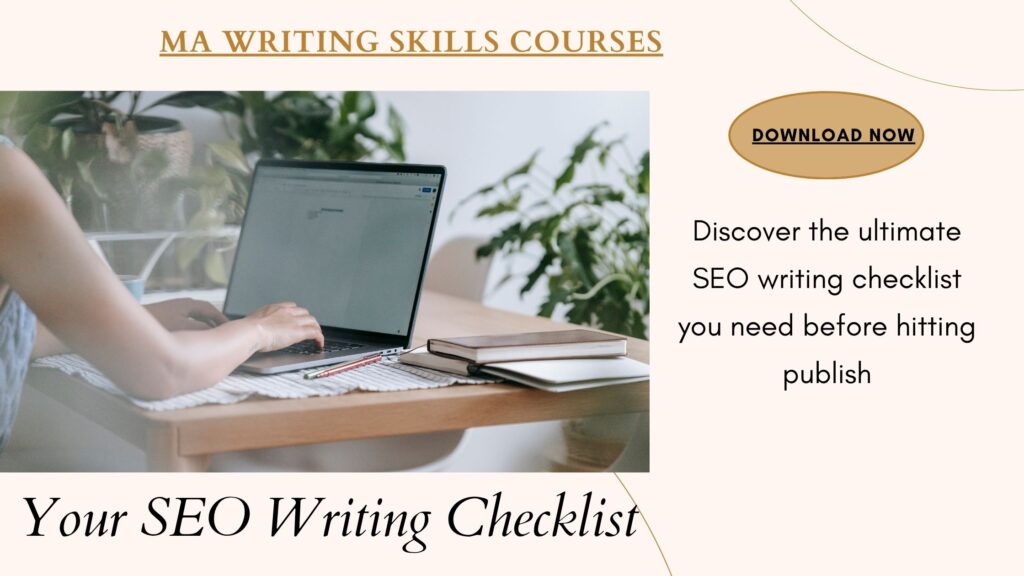 SEO Writing Checklist