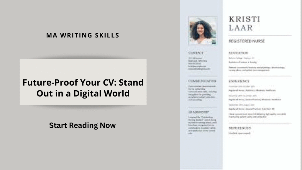 Future Proof your CV